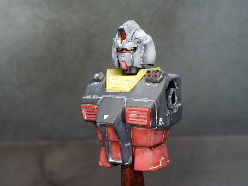 Hg Rx 78 2 ガンダム The Origin版をリアルタイプカラーで塗装する2 意識低い系モデリング